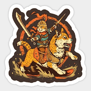 Warrior Cat Sticker